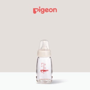Flexible Slim Neck Nursing Bottle Glass 120ml