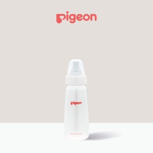 Flexible Slim Neck Nursing Bottle PP 120ml Logo