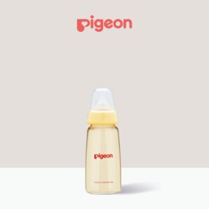Flexible Slim Neck Nursing Bottle PPSU 160ml Logo