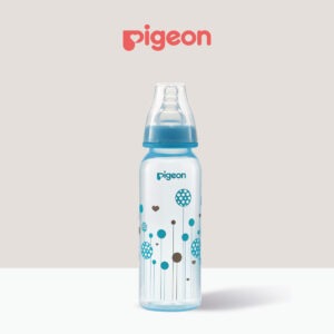 Flexible Slim Neck Nursing Bottle PP 240ml Blue Balloon