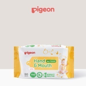 Hand and Mouth Wet Tissues 60 Sheets