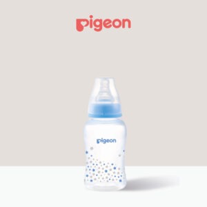 Flexible Slim Neck Nursing Bottle PP 150ml Blue Star (Outlet Return Stock, Expiry : Jun 2026)