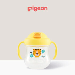 MagMag Straw Cup 200ml Yellow Tiger