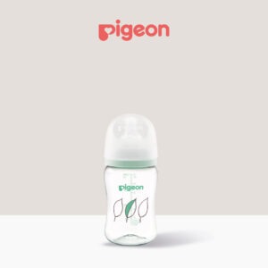SofTouch™ Wide Neck Nursing Bottle T-Ester 200ml Leaf