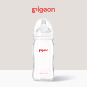 SofTouch™ Wide Neck Nursing Bottle PP 330ml Logo (Outlet Return Stock, Expiry : Feb 2028)