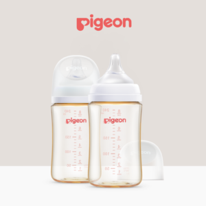 SofTouch™ Wide Neck BPP Nursing Bottle PPSU 240ml Logo Twin Pack