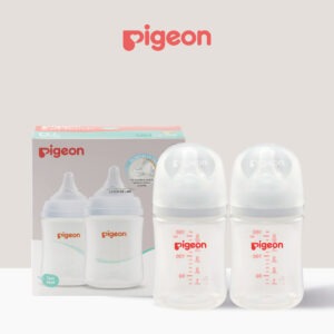 SofTouch™ Wide Neck Nursing Bottle PP 160ml Logo Twin Pack (Outlet Return Stock, Expiry : Dec 2027)