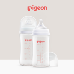 SofTouch™ Wide Neck BPP Nursing Bottle PP 240ml Logo Twin Pack