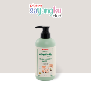 Natural Botanical Baby Head and Body Wash 500ml