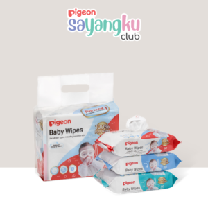100% Pure Water Baby Wipes 80 Sheets 3 in 1 Bundle