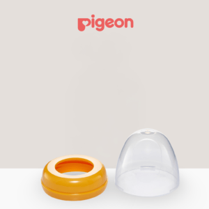 SofTouch™ Wide Neck Nursing Bottle Cap and Hood Orange (Outlet Return Stock)