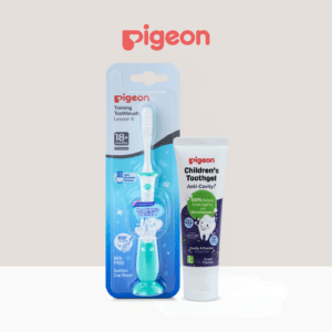 Green Toothbrush and Grape Toothgel Combo
