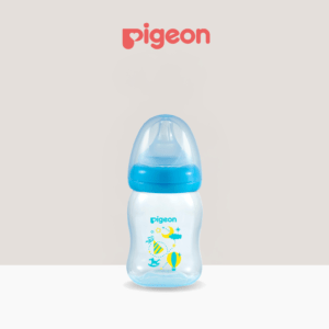 SofTouch™ Wide Neck Nursing Bottle PP 160ml Blue (Outlet Return Stock, Expiry : Jun 2027)