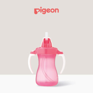 Petite Straw Bottle 150ml Pink