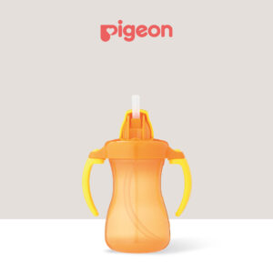 Petite Straw Bottle 150ml Orange