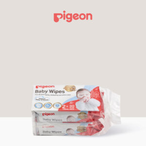 100% Pure Water Baby Wipes 30 Sheets 2 in 1 Bundle