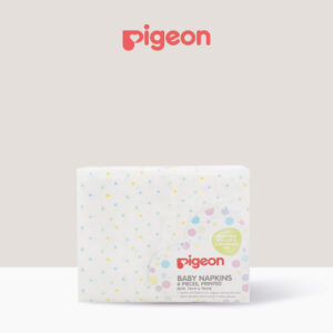 Baby Napkin 30 x 30 inch 6 Pieces Star (Outlet Return Stock)