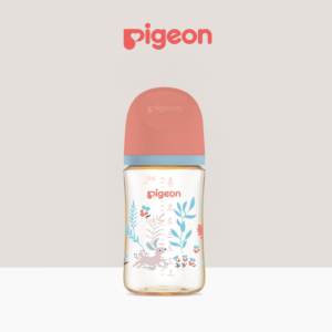 SofTouch™ Wide Neck BPP Nursing Bottle PPSU 240ml Garden Rabbit